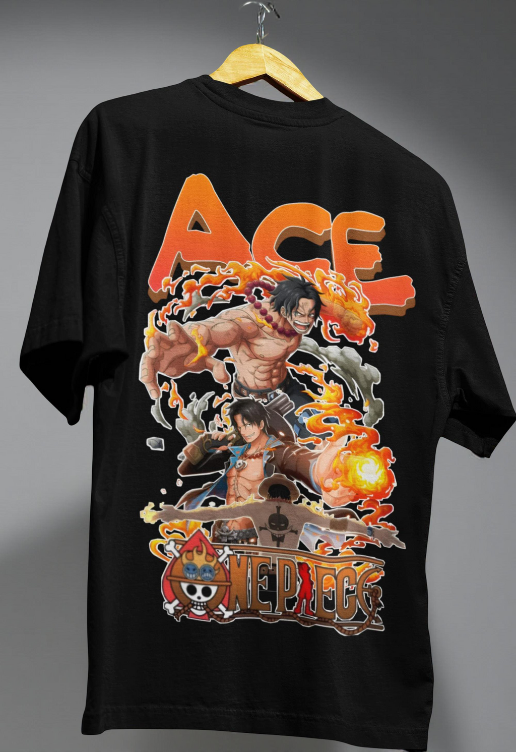 🔥 Portgas D. Ace Oversized Tee 🔥