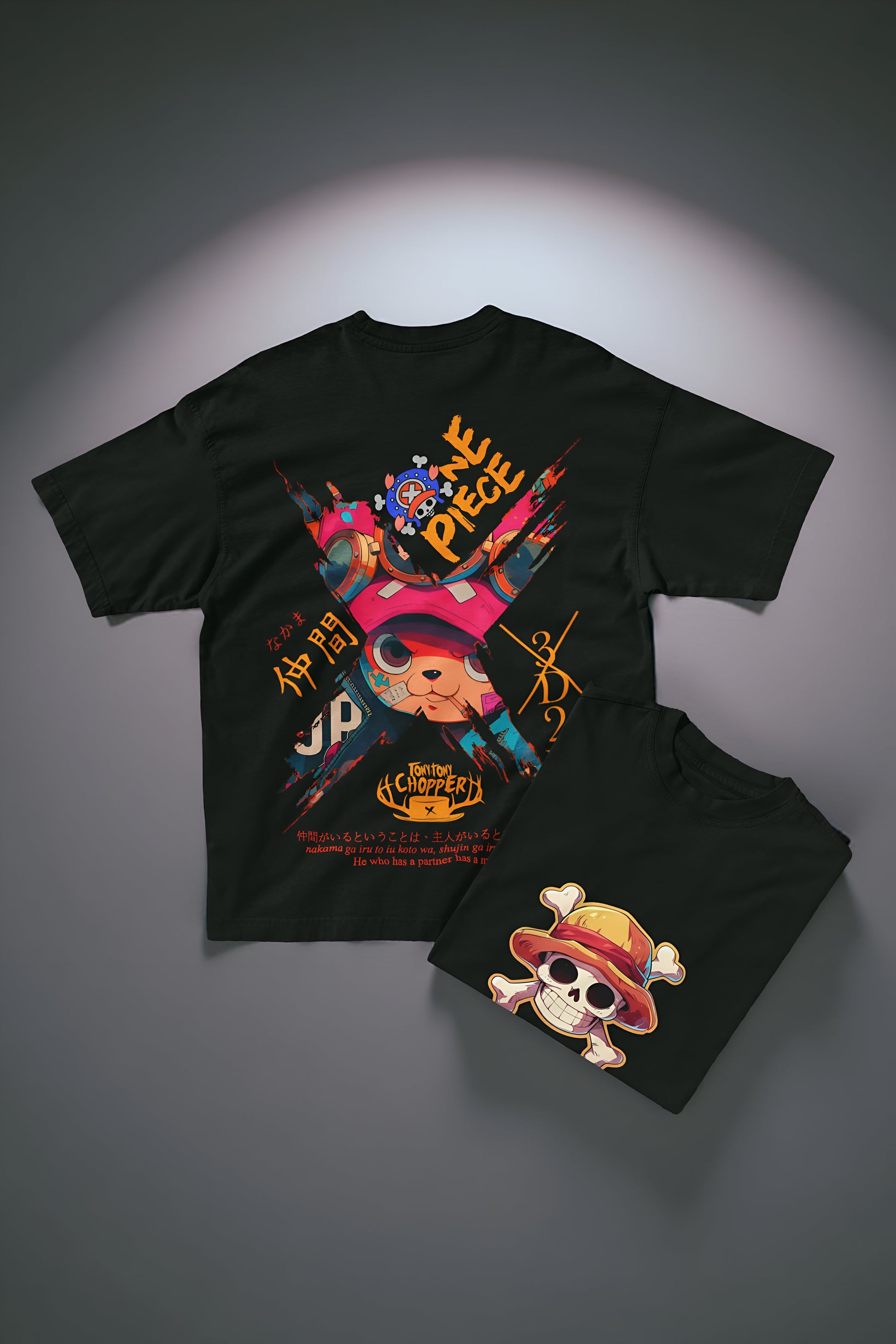 Tony Tony Chopper “Nakama” Oversized Tee – One Piece Drop