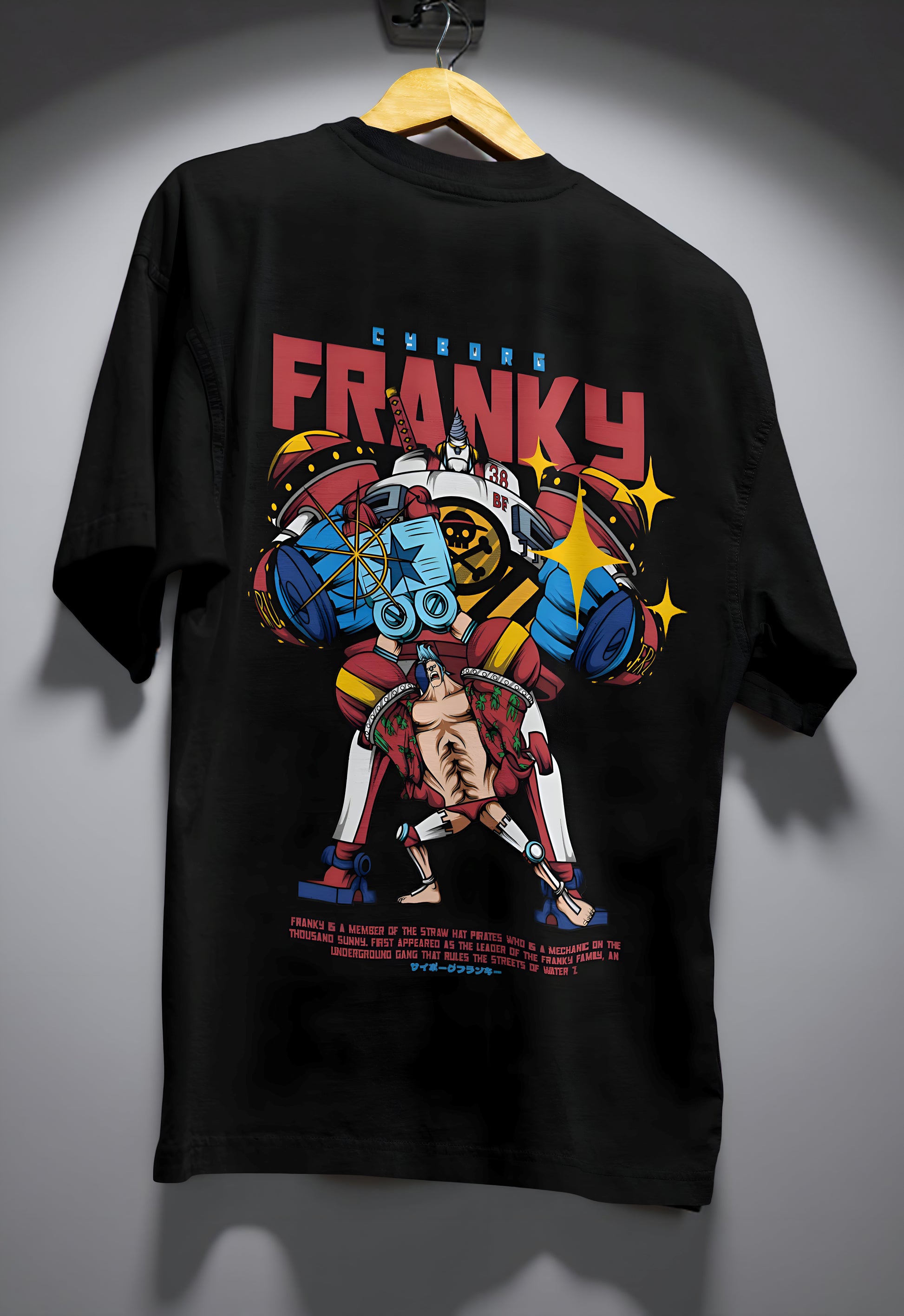 “Cyborg Swag” – Franky Oversized One Piece Tee