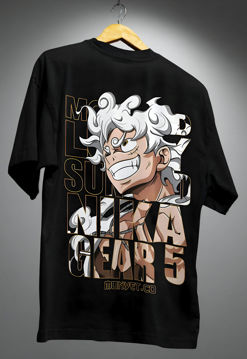 🔥"Sun God Style – Gear 5 Nika Oversized Tee"🔥